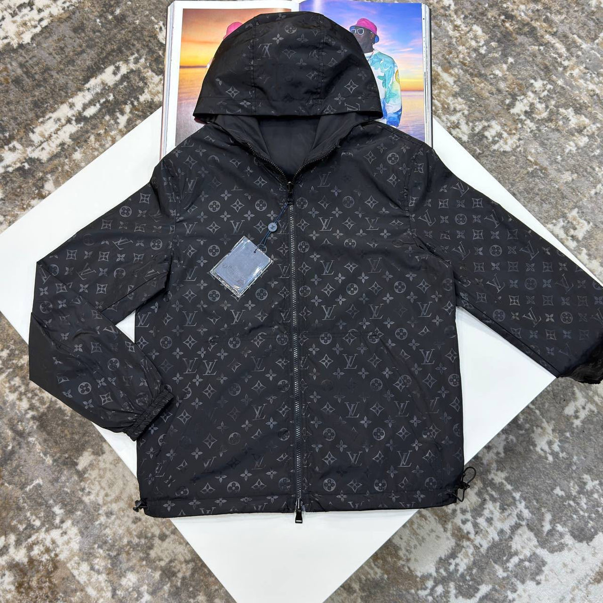 LV Monogram reversible Windbreaker