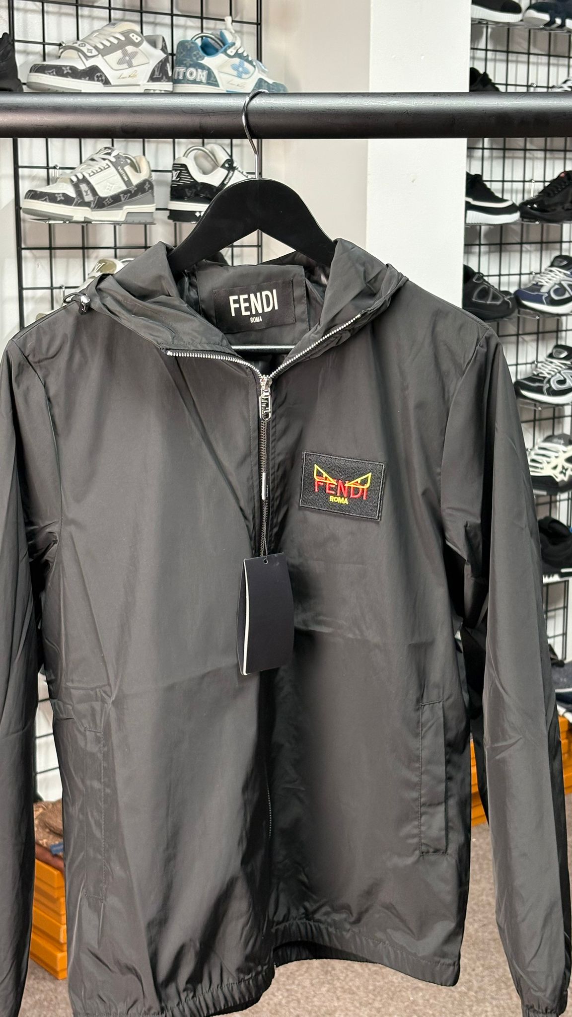 FD Roma Zip-Up Windbreaker Jacket
