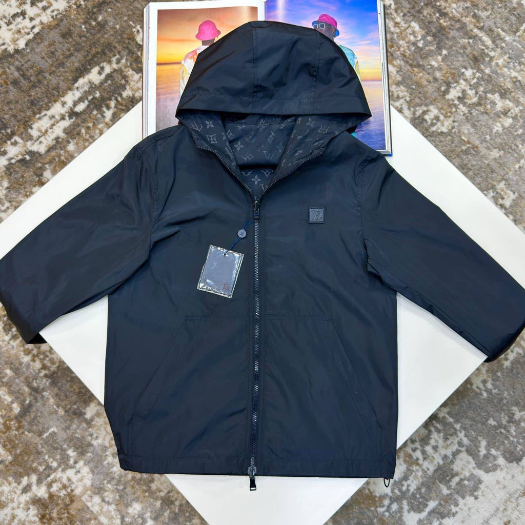 Lv Monogram reversible Windbreaker