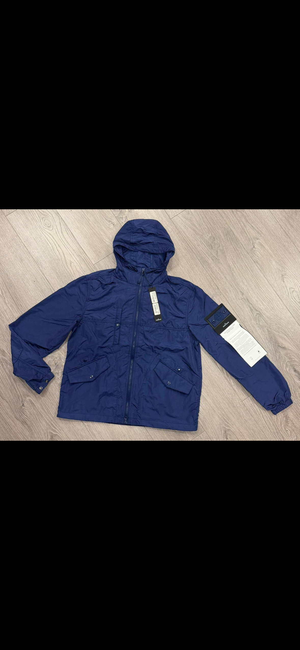 Nylon Smerigliato Ghost piece short Parka/ Hooded jacket