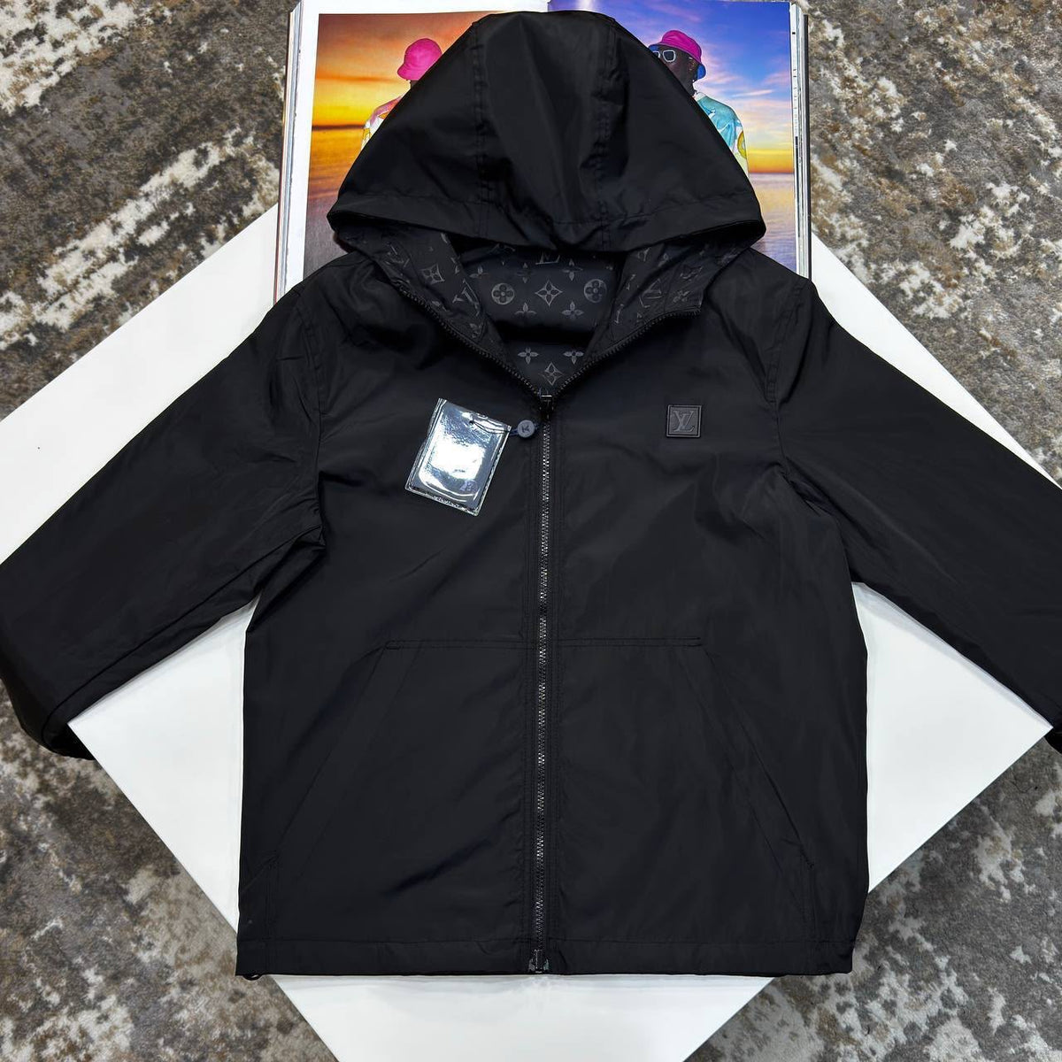 LV Monogram reversible Windbreaker