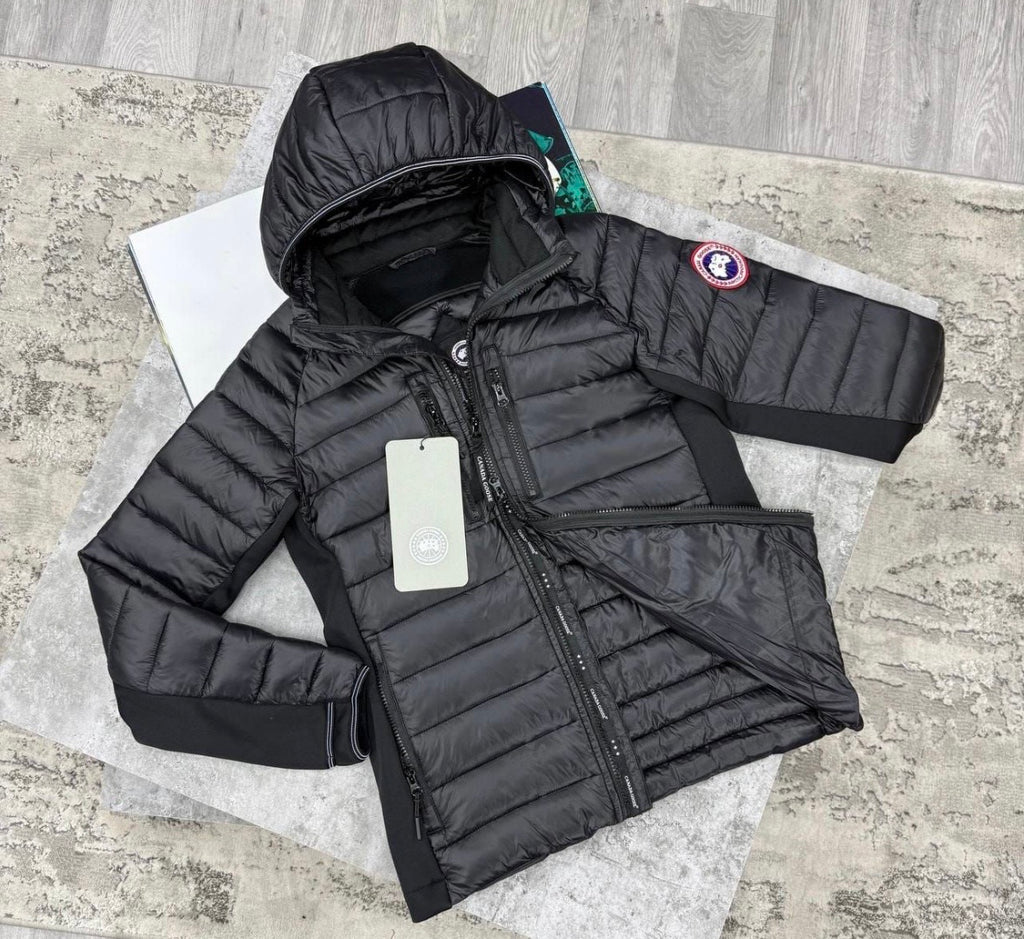 Canada Goose HyBridge-style Hooded Puffer Jacket