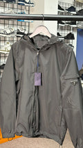 PD Re-Nylon Zip Up Hooded Windbreaker Jacket